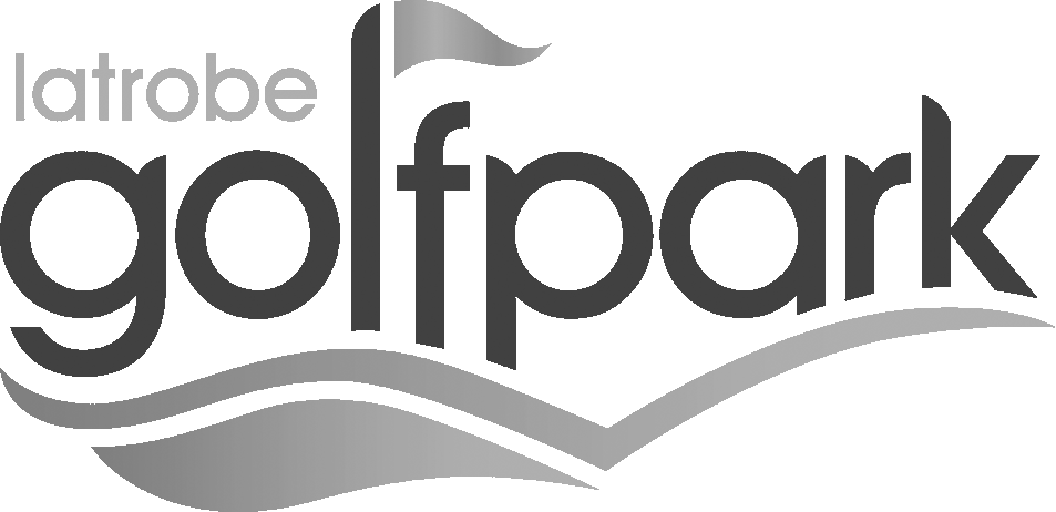 The logo of Latrobe Golf Park, a client of Blufire
