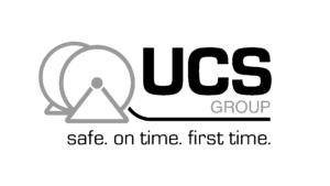 Logo of UCS Group, a client of Blufire.
